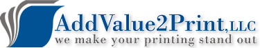 Logo: AddValue2Print